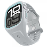 Spigen Apple Watch 46 mm (Series 10/11) Cover med Rem Liquid Air Pro Grå
