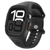 Spigen Apple Watch 46mm (Series 10/11) Cover med Rem Liquid Air Pro Mat Sort