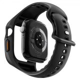 Spigen Apple Watch 46mm (Series 10/11) Cover med Rem Liquid Air Pro Mat Sort