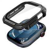 Spigen Apple Watch 46mm (Series 10/11) Cover med Skærmbeskyttelse Tough Armor Sort