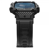 Spigen Apple Watch 46 mm (Series 10/11) Armbånd og Skal Rugged Armor Pro Matte Black