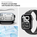 Spigen Apple Watch 46mm (Series 10/11) Skærmbeskyttelse EliteShield EZ Fit 2-pak