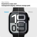 Spigen Apple Watch 46mm (Series 10/11) Skærmbeskyttelse EliteShield EZ Fit 2-pak