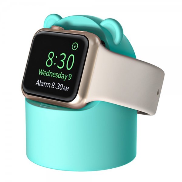 Apple Watch Holder til Oplader Bjørn Mintgrøn