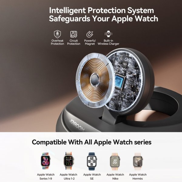 Joyroom Apple Watch Oplader Foldbart Opladerstativ