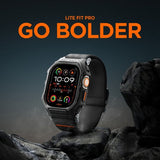 Spigen Apple Watch Ultra 49mm Rem og Cover Lite Fit Pro Matte Black