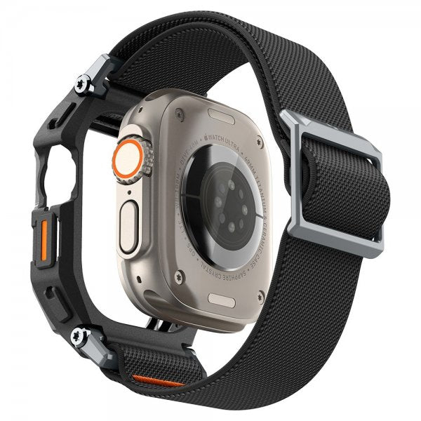 Spigen Apple Watch Ultra 49mm Rem og Cover Lite Fit Pro Matte Black