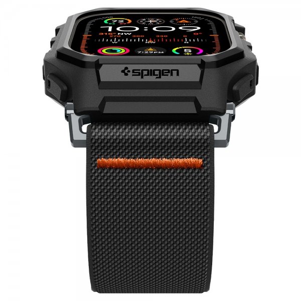 Spigen Apple Watch Ultra 49mm Rem og Cover Lite Fit Pro Matte Black
