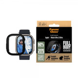 PanzerGlass Apple Watch Ultra 49mm Cover med Skærmbeskyttelse Fuld Kropsbeskyttelse Sort
