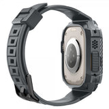 Spigen Apple Watch Ultra 49mm Rem og Cover Rugged Armor Pro Dark Gray