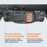 Spigen Apple Watch Ultra 49mm Rem og Cover Rugged Armor Pro Dark Gray