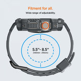 Spigen Apple Watch Ultra 49mm Rem og Cover Rugged Armor Pro Dark Gray
