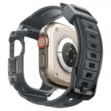 Spigen Apple Watch Ultra 49mm Rem og Cover Rugged Armor Pro Dark Gray
