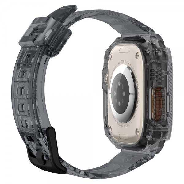 Spigen Apple Watch Ultra 49mm Rem og Cover Rugged Armor Pro Space Crystal