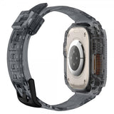 Spigen Apple Watch Ultra 49mm Rem og Cover Rugged Armor Pro Space Crystal