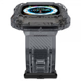 Spigen Apple Watch Ultra 49mm Rem og Cover Rugged Armor Pro Space Crystal