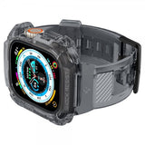 Spigen Apple Watch Ultra 49mm Rem og Cover Rugged Armor Pro Space Crystal