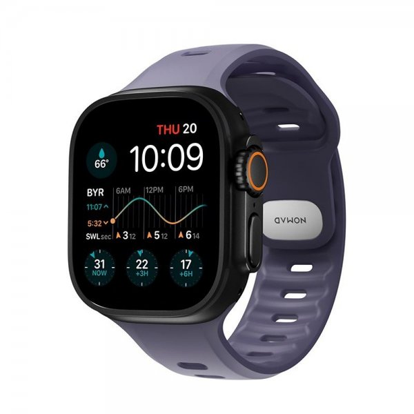 Nomad Apple Watch Ultra 49 mm-rem Tempo Band Dusk