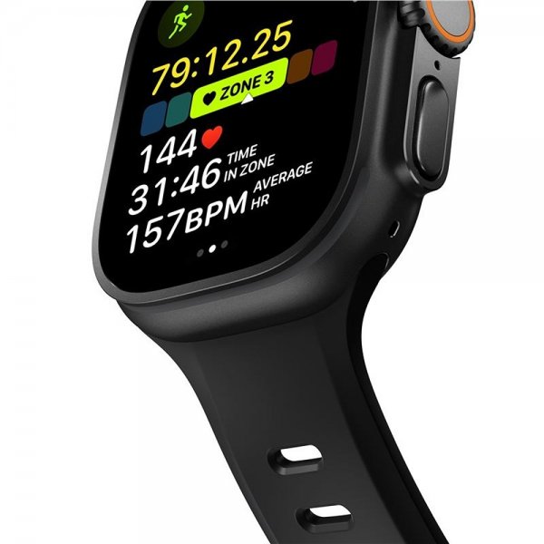 Nomad Apple Watch Ultra 49mm Armbånd Tempo Band Sort