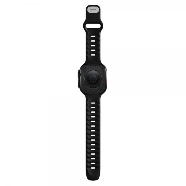 Nomad Apple Watch Ultra 49mm Armbånd Tempo Band Sort