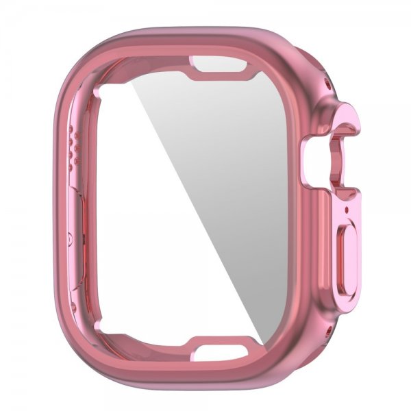 Apple Watch Ultra 49mm Cover med Skærmbeskyttelse Rosaguld