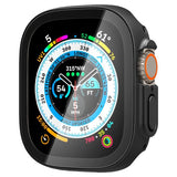 Spigen Apple Watch Ultra Etui med Skærmbeskytter Thin Fit 360 Sort