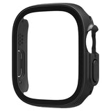 Spigen Apple Watch Ultra Etui med Skærmbeskytter Thin Fit 360 Sort