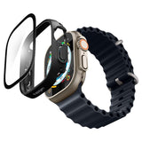 Spigen Apple Watch Ultra Etui med Skærmbeskytter Thin Fit 360 Sort