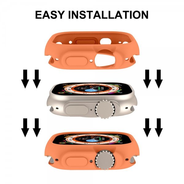 Enkay Apple Watch Ultra 49mm Cover TPU Orange