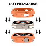 Enkay Apple Watch Ultra 49mm Cover TPU Orange