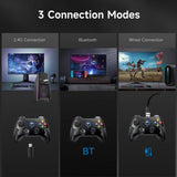 EasySMX Arion 9013 Pro Trådløs Spilcontroller PC/Switch/Telefon Sort