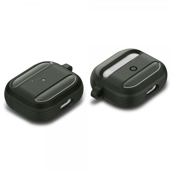 Spigen AirPods 3 Cover Rugged Armor Military Green