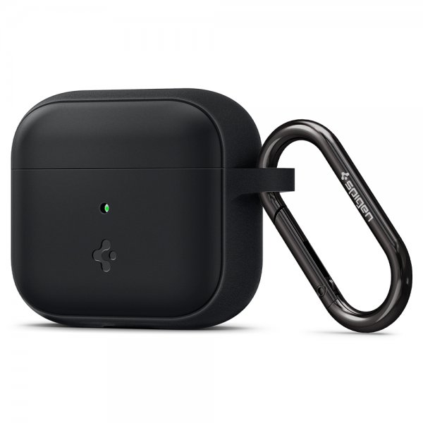 Spigen AirPods 3 Skal Silicone Fit Sort