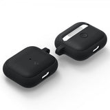 Spigen AirPods 3 Skal Silicone Fit Sort