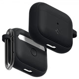 Spigen AirPods 3 Skal Silicone Fit Sort