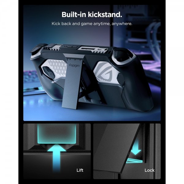 Spigen ASUS ROG Ally 2023 Cover Thin Fit Pro Sort