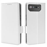 Asus ROG Phone 6/ROG Phone 6 Pro Cover Litchi Hvid