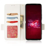 Asus ROG Phone 6/ROG Phone 6 Pro Cover Litchi Hvid