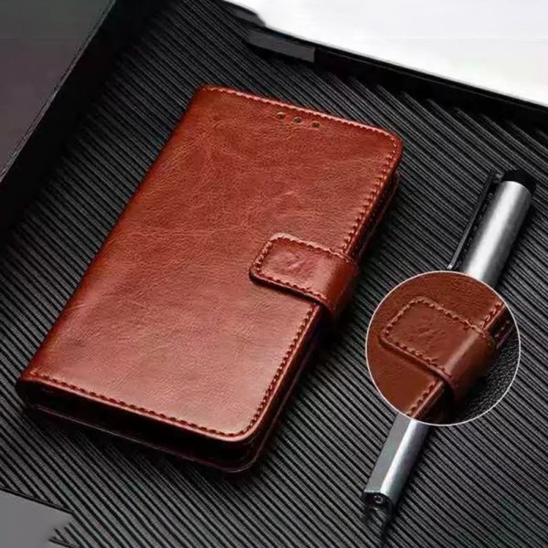 Asus ROG Phone 7 Etui Lædertekstur Sort
