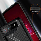 Asus ROG Phone 7 Cover med Tekstur Sort