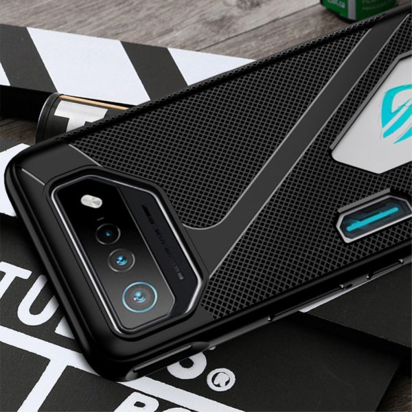 Asus ROG Phone 7 Cover med Tekstur Sort