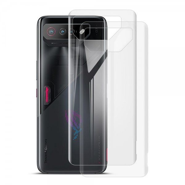 Imak Asus ROG Phone 7 Skærmbeskyttelse Bagside 2-pak