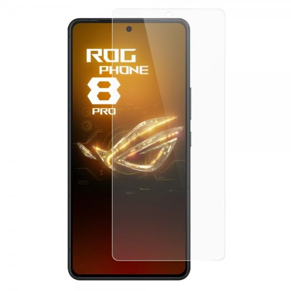 Asus ROG Phone 8/ROG Phone 8 Pro Skærmbeskytter i Hærdet Glas Case Friendly