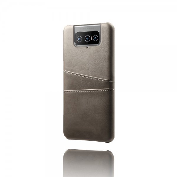 Asus Zenfone 8 Flip Cover To Kortlommer Grå