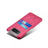 Asus Zenfone 8 Flip Cover To Kortlommer Magenta