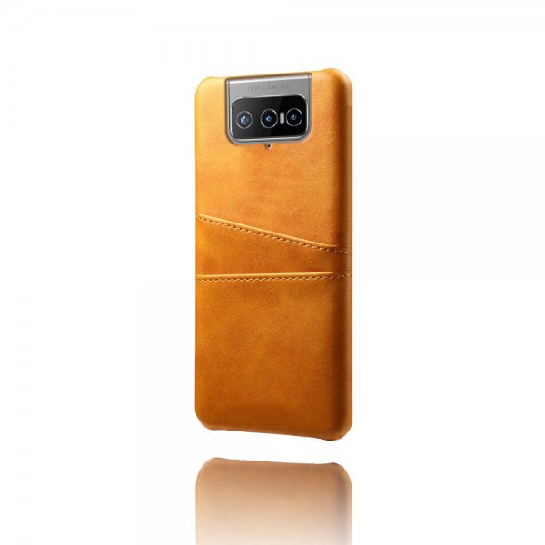 Asus Zenfone 8 Flip Cover To Kortlommer Orange