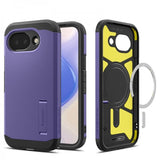 Spigen Google Pixel 10a Cover Tough Armor MagFit Ash Violet