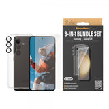 PanzerGlass Samsung Galaxy S24 Cover Skærmbeskyttelse Kamerabeskyttelse 3-i-1 Bundlesæt