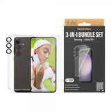 PanzerGlass Samsung Galaxy S24 Plus Cover Skærmbeskyttelse Kamerabeskyttelse 3-i-1 Bundle Sæt