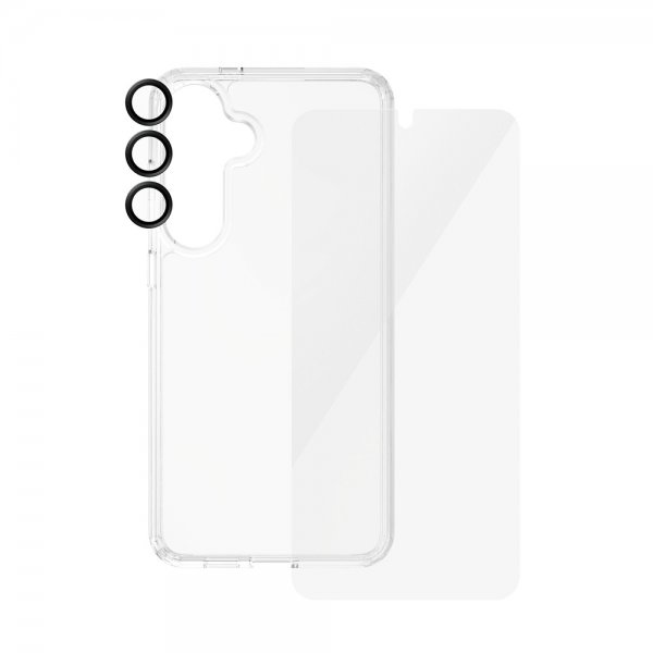 PanzerGlass Samsung Galaxy S24 Plus Cover Skærmbeskyttelse Kamerabeskyttelse 3-i-1 Bundle Sæt